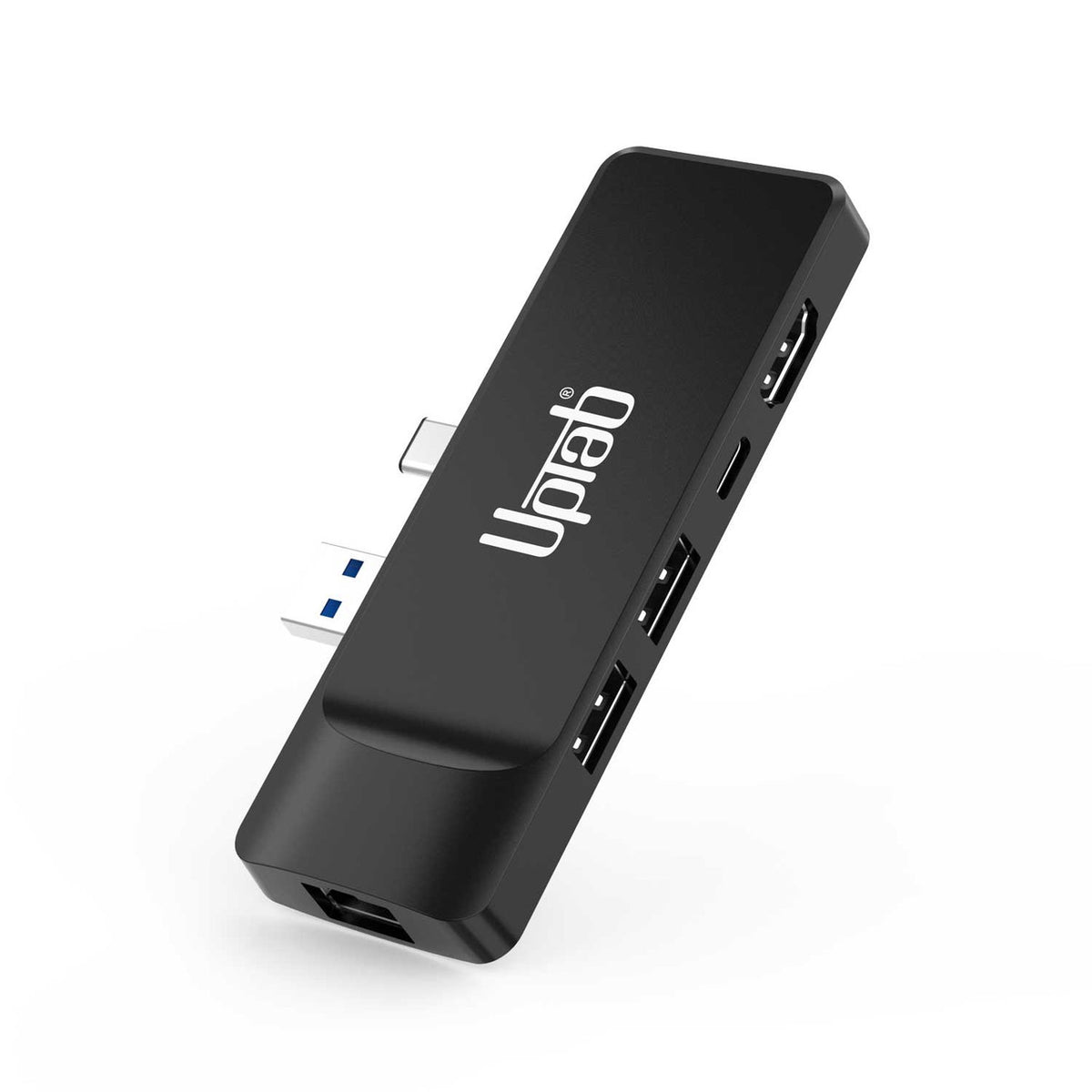 UPTab Surface Pro 7 Mini Docking Station with HDMI 4K UltraHD, 2 x USB 3.0 Ports, Gigabit Ethernet, USB-C Data or PD