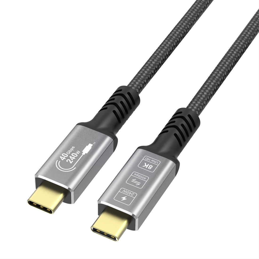 UPTab USB C Cable USB4, Thunderbolt 3, 240W 40Gbps