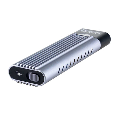 UPTab USB-C 3.2 Gen 2 to M.2 PCI Express (PCIe) NVMe SSD  (10Gbps) Thunderbolt 3 Compatible - Enclosure Adapter Tool-Free